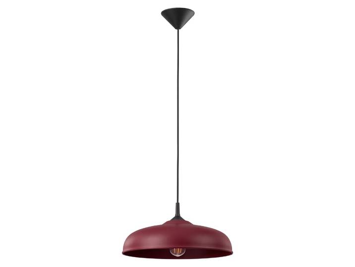 Suspension GINA bordeaux 1xE27 15W acier 74x38x38cm Sollux Lighting