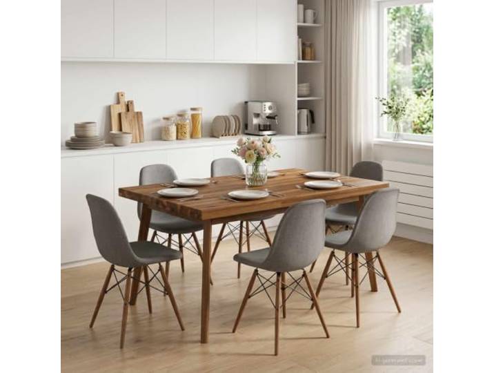 hliofuir Tischplatte Massivholz Akazie 90x70x3,2 cm Natur Rechteckig Vielseitige Holzplatte mit Naturkante für Wohnzimmer und Arbeitszimmer, ausdrucksstarke Maserung für eigene DIY Möbel.