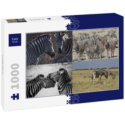 Lais Puzzle Collage Zebras 1000 Teile