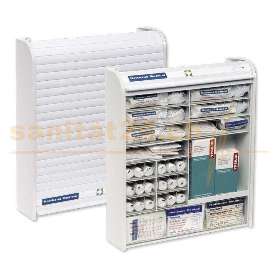 Holthaus Medical Verbandschrank Rollmed, 48 x 42 x 10 cm leer weiss (Verbandskasten) (66060)