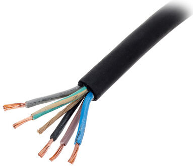 Nexans Titanex H07RN-F 5x2,5mm² Schwarz