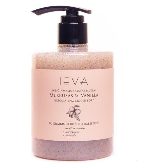 Ieva Peeling-Flüssigseife MUSK UND VANILLE, 500 ml (Flüssigseife, 500 ml) (70036372)
