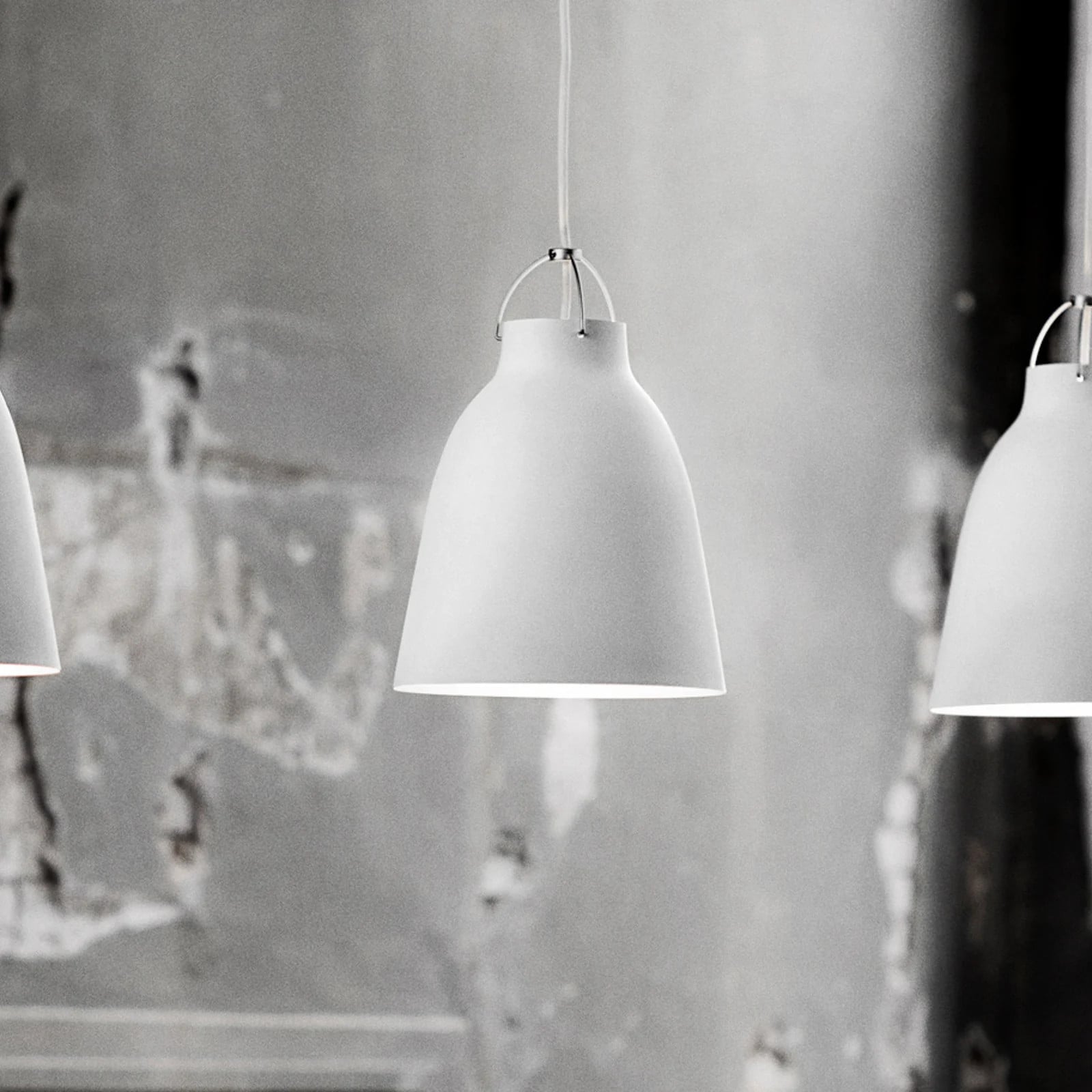 Fritz Hansen Caravaggio P2 hanglamp mat wit