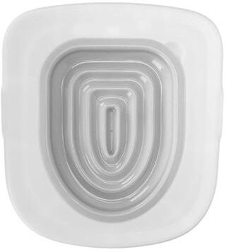 Uplift Picks Reusable Cat Toilet Training Kit Eco Friendly Potty Trainer For Cleaner Pet Bathroom Care gray