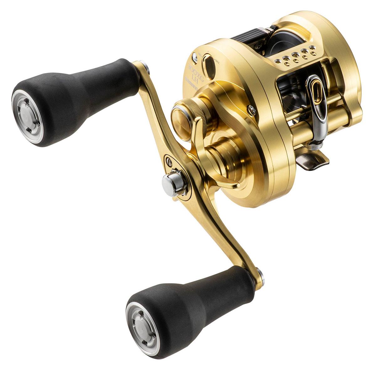 Shimano Calcutta Conquest MD 401 XG, Linkshänder, langer Griff