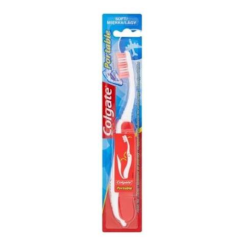 Colgate Portable Soft Toothbrushes Assorted Colors (Weich) (9300632074037)