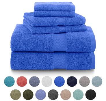 Martex Ringspun Cotton Towel Set Quick Dry Soft Absorbent Lightweight