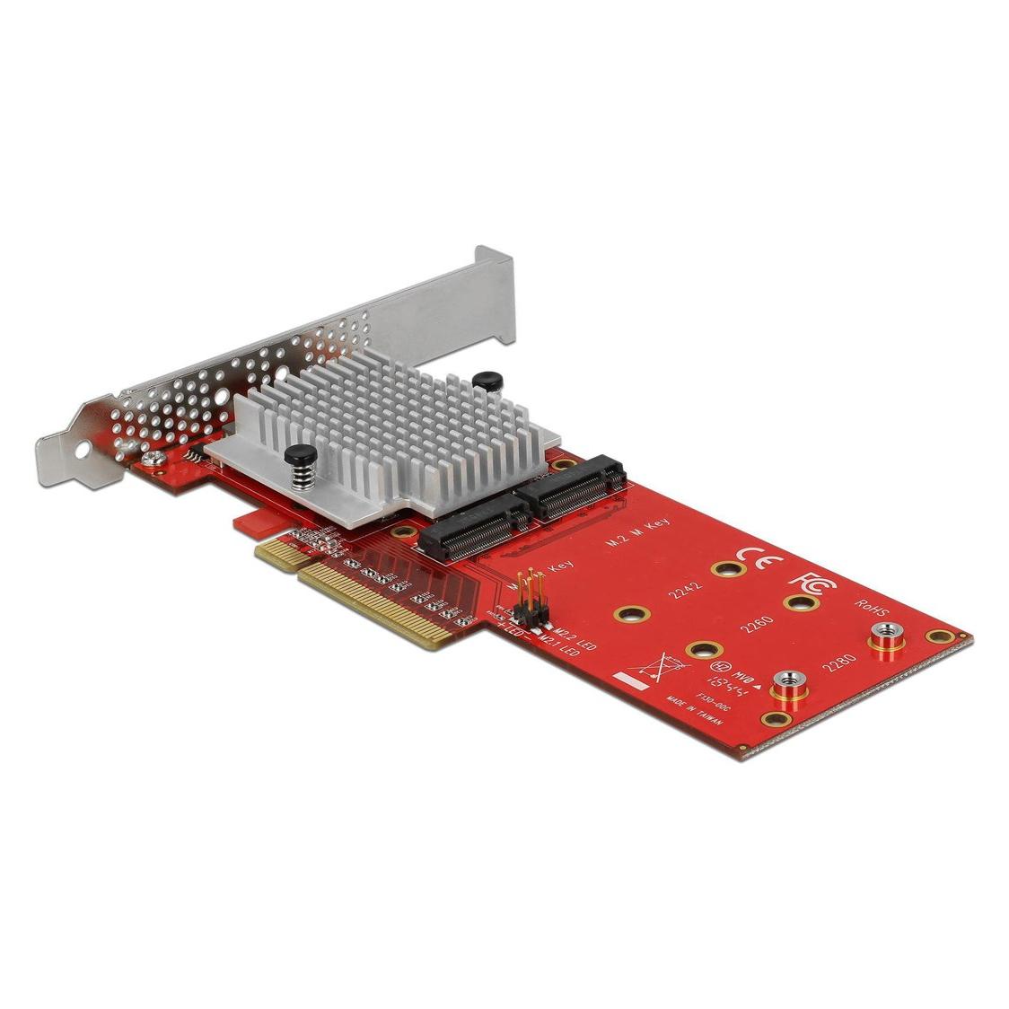 Delock PCI-Ex8 Karte, NVMe (90305)