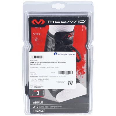 Mcdavid Ankle Brace Fussgelenkstütze S schwarz 1 St Bandage(s)