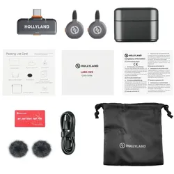 Hollyland Lark M2S With USB-C plug, Mikrofon