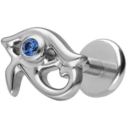 Titan Labret mit Push Fit AUGE DES HORUS
