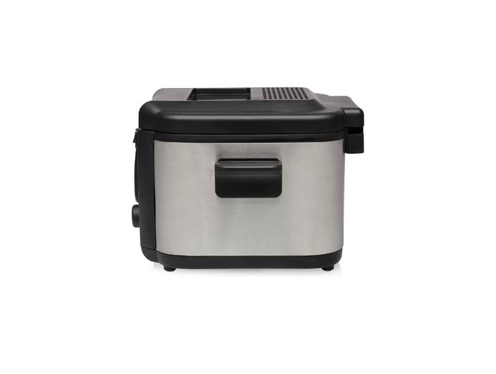 TRISTAR Fritteuse Tristar Fritteuse FR-6878 2.5 l , silber (schwarz silber), B:29cm H:24cm T:30cm, Fritteusen, Fritteuse