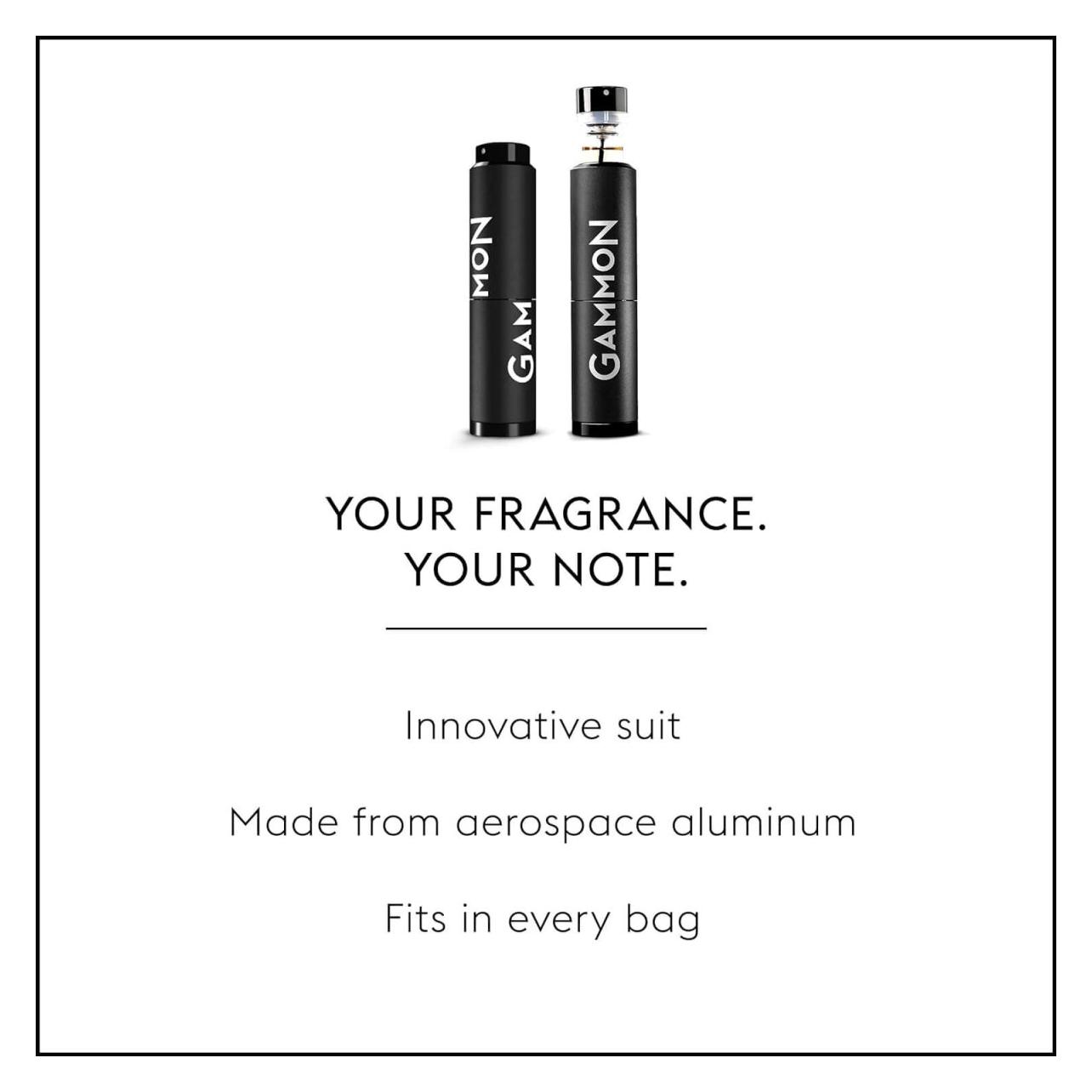 Gammon Black Notes Parfum Starter G (1x20 ml), das aromatisch-fruchtige BLACK GUITAR (Parfum Set) (52553346)