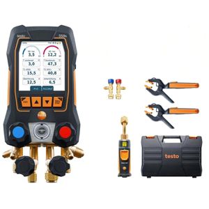 Testo Monteurhilfe 0564 2558, 558s Smart Vakkum Set, digital, 4-Wege, Bluetooth