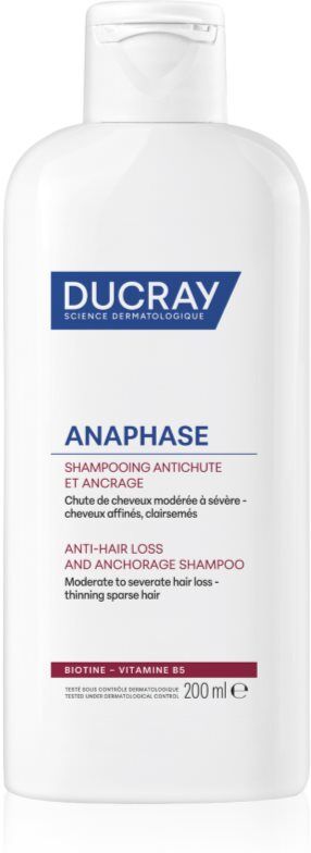 Ducray Anaphase+ Anti-Hair Loss Anti-Thinning Shampoo stärkendes und revitalisierendes Shampoo gegen Haarausfall 200 ml