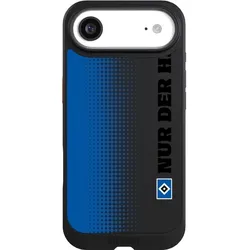 Nivocase Hülle für Apple iPhone Air Handyhülle NIVOcore Case Schwarz HSV Logo transparent (Apple iPhone Air), Smartphone Hülle, Schwarz, Transparent
