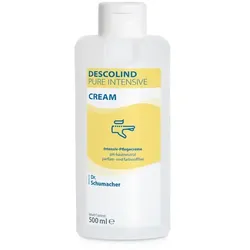 Dr. Schumacher Descolind Pure Intensive Cream 500 ml Parfümfreie Intensiv-Pflegecreme sensible und trockene Haut