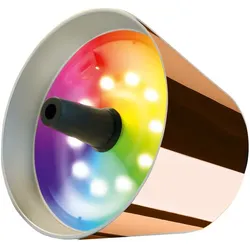 LED-Tischleuchte Top 2.0 sompex kupferfarben rosa, Designer Lexis Kraft