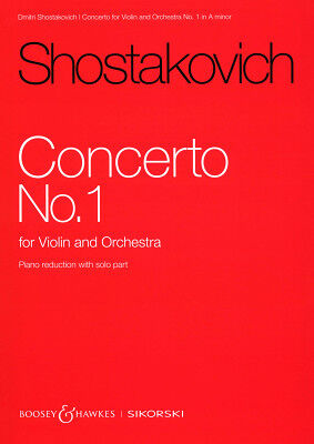 Sikorski Musikverlage Schostakowitsch Concerto No. 1