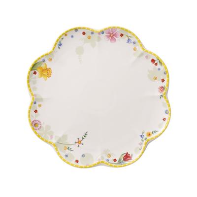 Speiseteller VILLEROY & BOCH "Speiseteller Spring Awakening ø 27 cm bunt", bunt, Speiseteller, Speiseteller