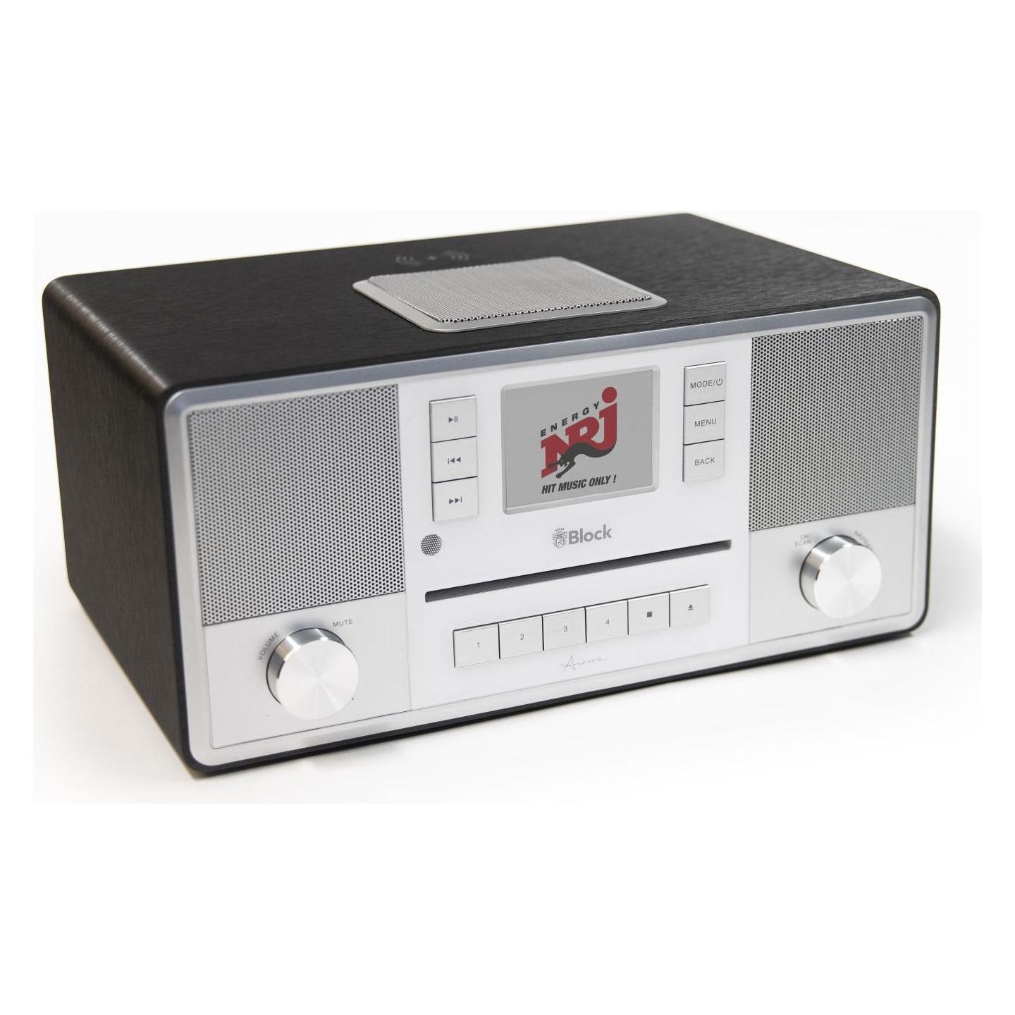 Block Smart Radio Aurora Anthracite (DAB+, FM, Internetradio, Bluetooth, WLAN) (AB10208-007)