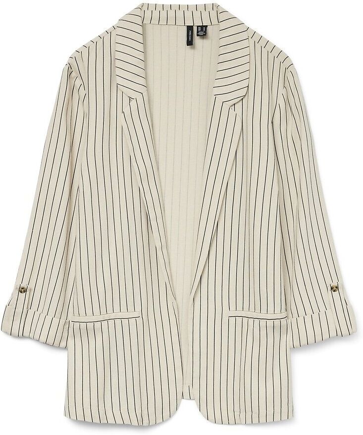 VERO MODA Blazer coupe droite, à rayures