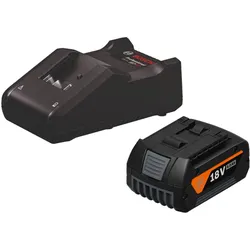 Fein, Werkzeugakku + Ladegerät, Starter Set 1x GBA 18 V 4.0 Ah AS Akkupack + GAL 18V-40 AMPShare Ladegerät (18 V)
