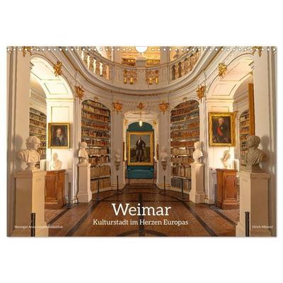 Weimar - Kulturstadt im Herzen Europas (Wandkalender 2027 DIN A3 quer), CALVENDO Monatskalender