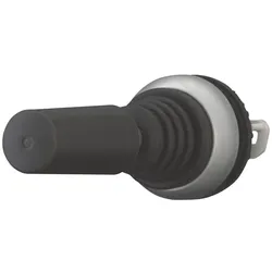 Eaton 178571 Joystick, mit einem Schaltpunkt je Betätigungsrichtung, mit Metallachse, 2 Stellungen, Frontring Titan, tastend, vertikal M22-WJS2V