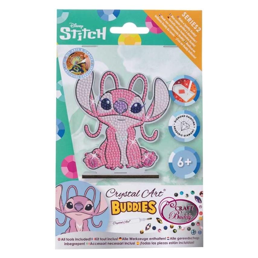 Craft Buddy Angel, Crystal Art Buddy ca. 11x8cm (CAFGR-DNY019)