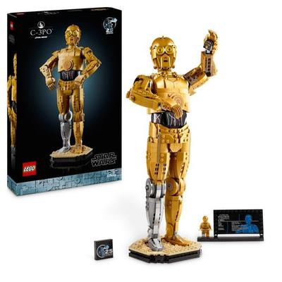 LEGO Star Wars C-3PO 75398 baubarer Droide - Geschenk für Erwachsene