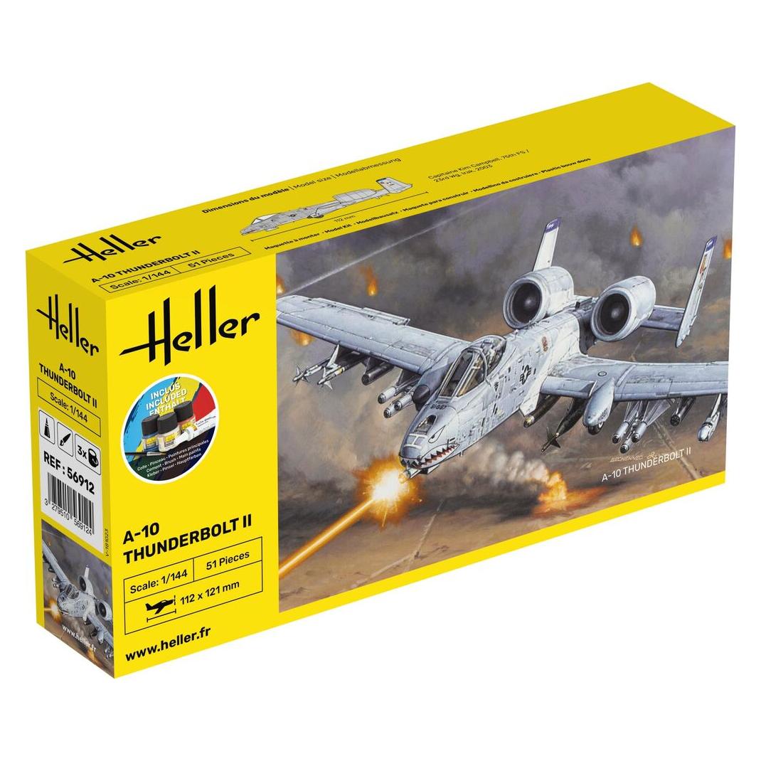 Heller STARTER KIT A-10 Thunderbolt II (56912)
