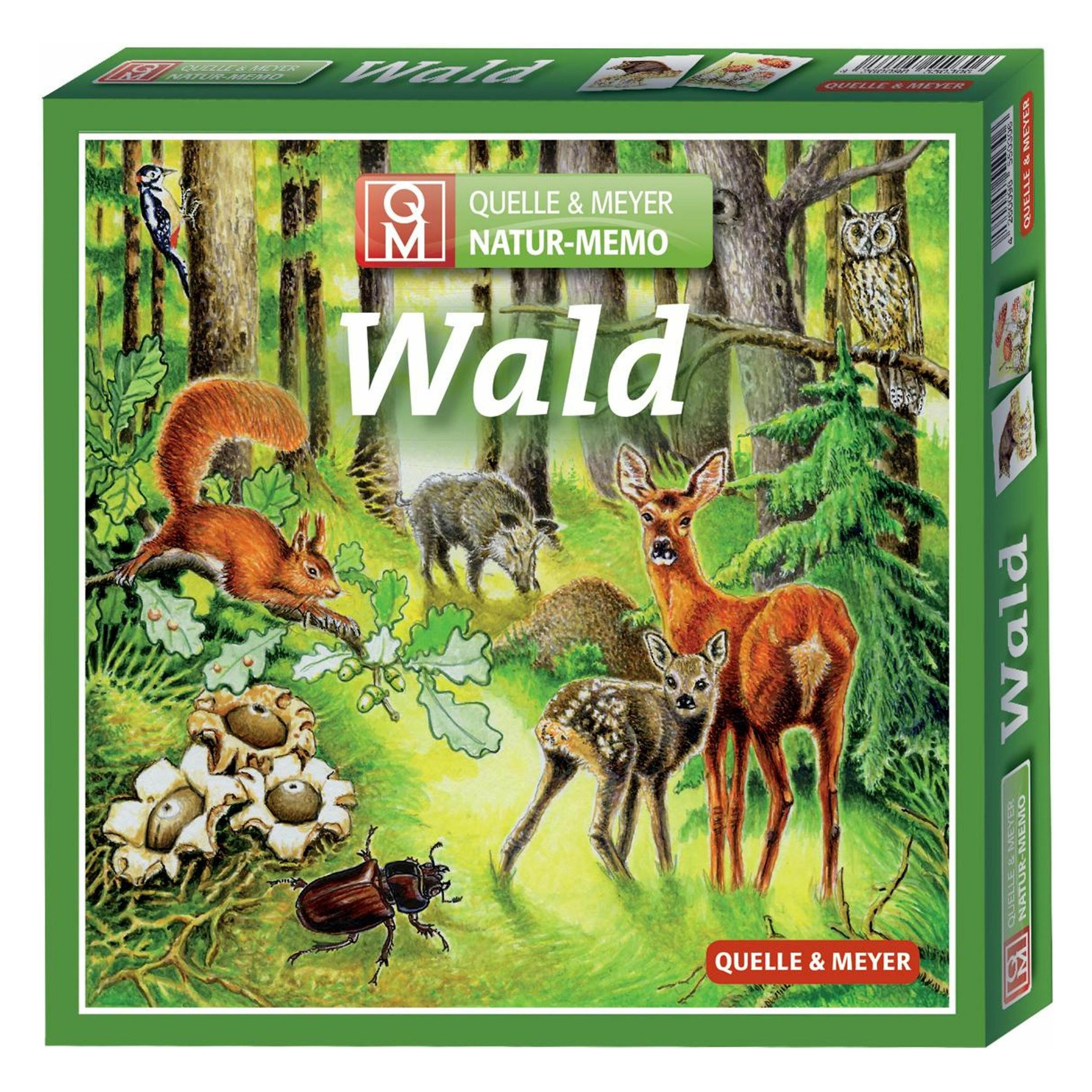 Quelle & Meyer Natur-Memo Wald (Spiel)494-01742 (Deutsch) (41258334)
