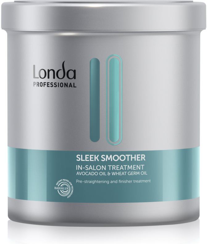 Londa Professional Sleek Smoother In-Salon Treatment feuchtigkeitsspendende und glättende Maske für unnachgiebige und strapaziertes Haar 750 ml
