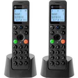 Motorola Design DECT Phone DECT Mobilteil Schwarz 107DOT202BLACK