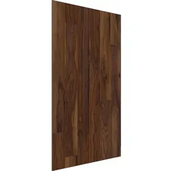 Duschrückwand Holzdekor Eiche dunkel BxHxT 1250x2500x3 mm Evenes