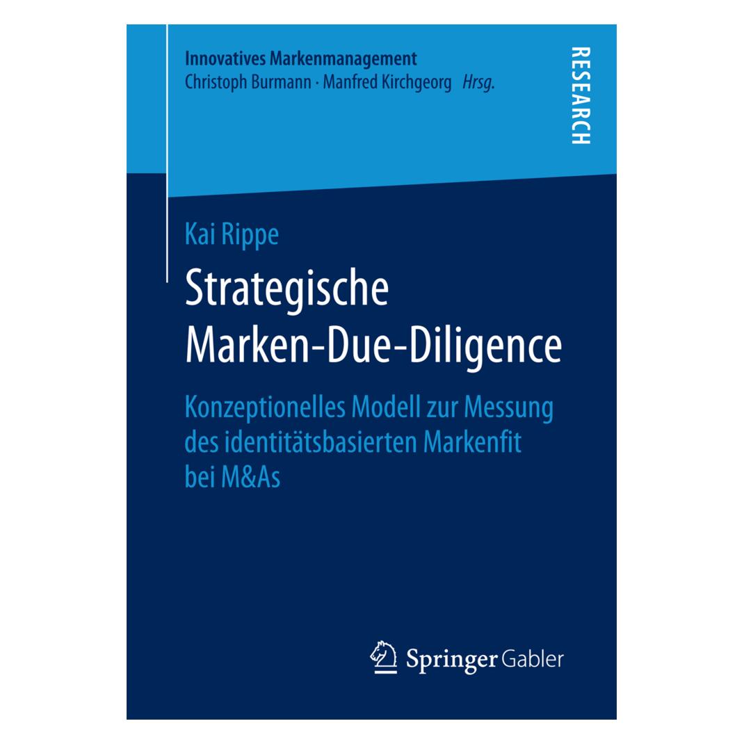 Springer Strategische Marken-Due-Diligence (Deutsch, Softcover, Kai Rippe) (55897961)