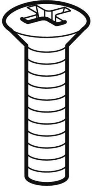 Vis Geberit pour boîtier blanc -alpin 250079111 pour Geberit AquaClean 8000