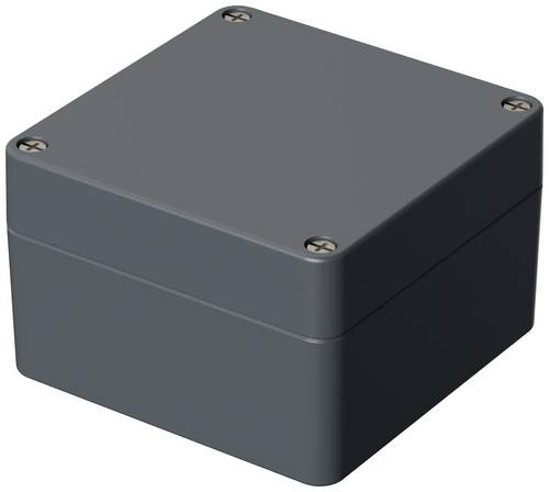 ROSE Systemtechnik 1141409 Industrie-Gehäuse 140 x 140 x 91 x 101 Aluminium Silber-Grau (RAL 7001) 1St.