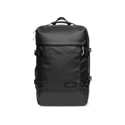 Freizeitrucksack EASTPAK "TRAVELPACK", Gr. B/H/T: 33cm x 51cm x 20cm, schwarz (tarp schwarz 2), Textil, Rucksäcke Freizeitrucksack, Unisex Kabinentrolley, Weekender, Duffle und Rucksack 2 in 1