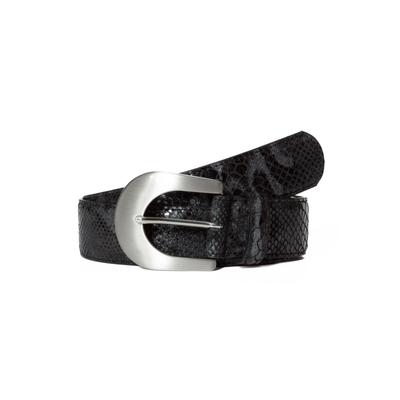 Ledergürtel BA98-COLOGNE "BA98-Cologne Ledergürtel", Damen, Gr. 70, schwarz, Obermaterial: 100% Lammleder LEL., Gürtel Ledergürtel, mit modischer Schließe