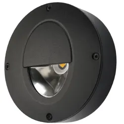 SG LEUCHTEN LED-Wandanbauleuchte 3W schwarz Callisto 914016 4000K 110lm