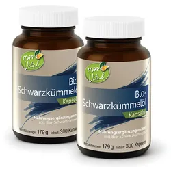 Kopp Vital® Bio-Schwarzkümmelöl / 500 mg / 300 Kapseln