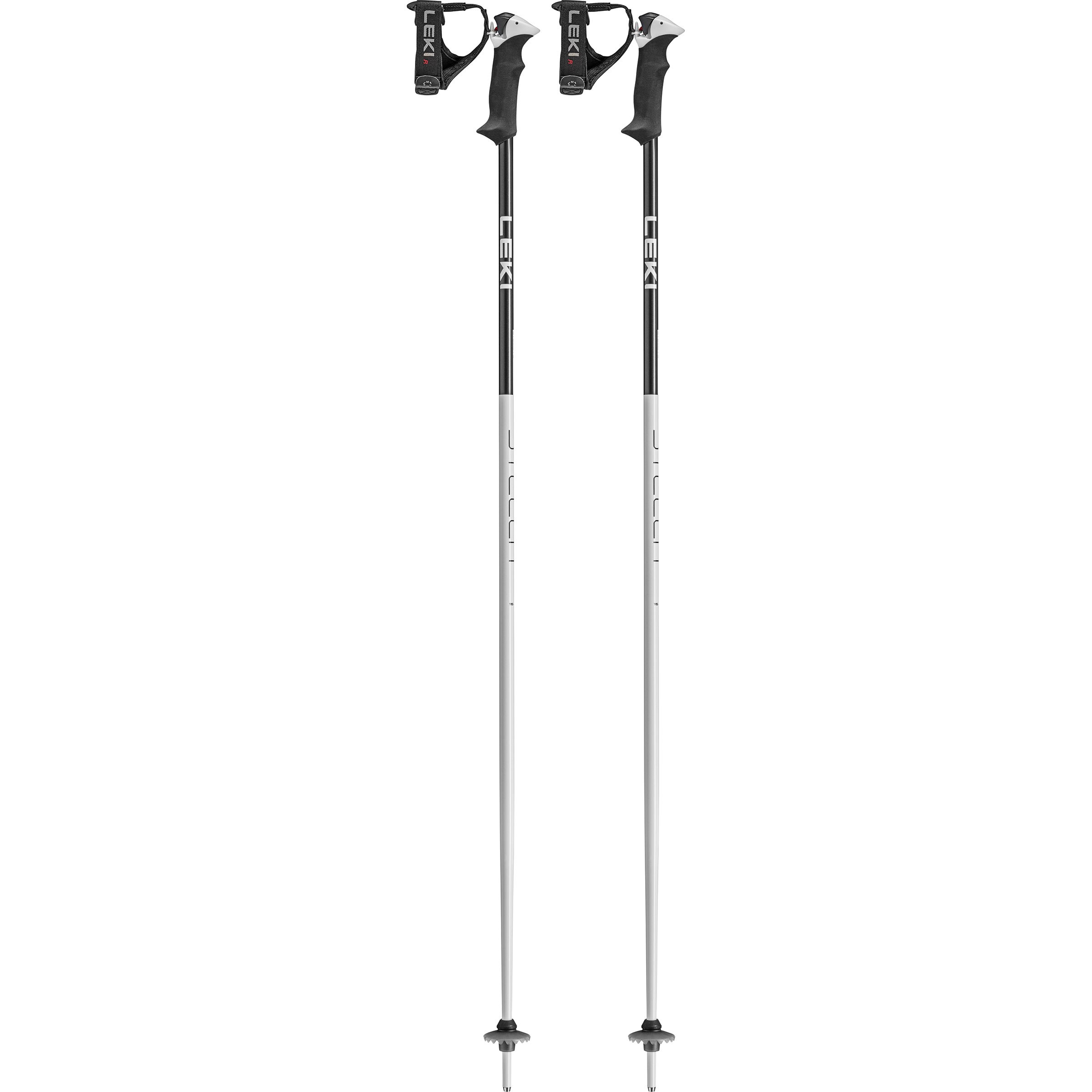 Leki Stella S Skistöcke Skistöcke weiss Größe 115CM Skifahren