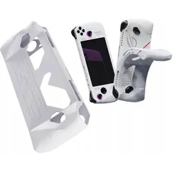 JYS Osłona Silikonowa Pokrowiec Futerał Etui Case Do Asus Rog AllyJys-ra006 / Biały, Weiteres Gaming Zubehör, Weiss