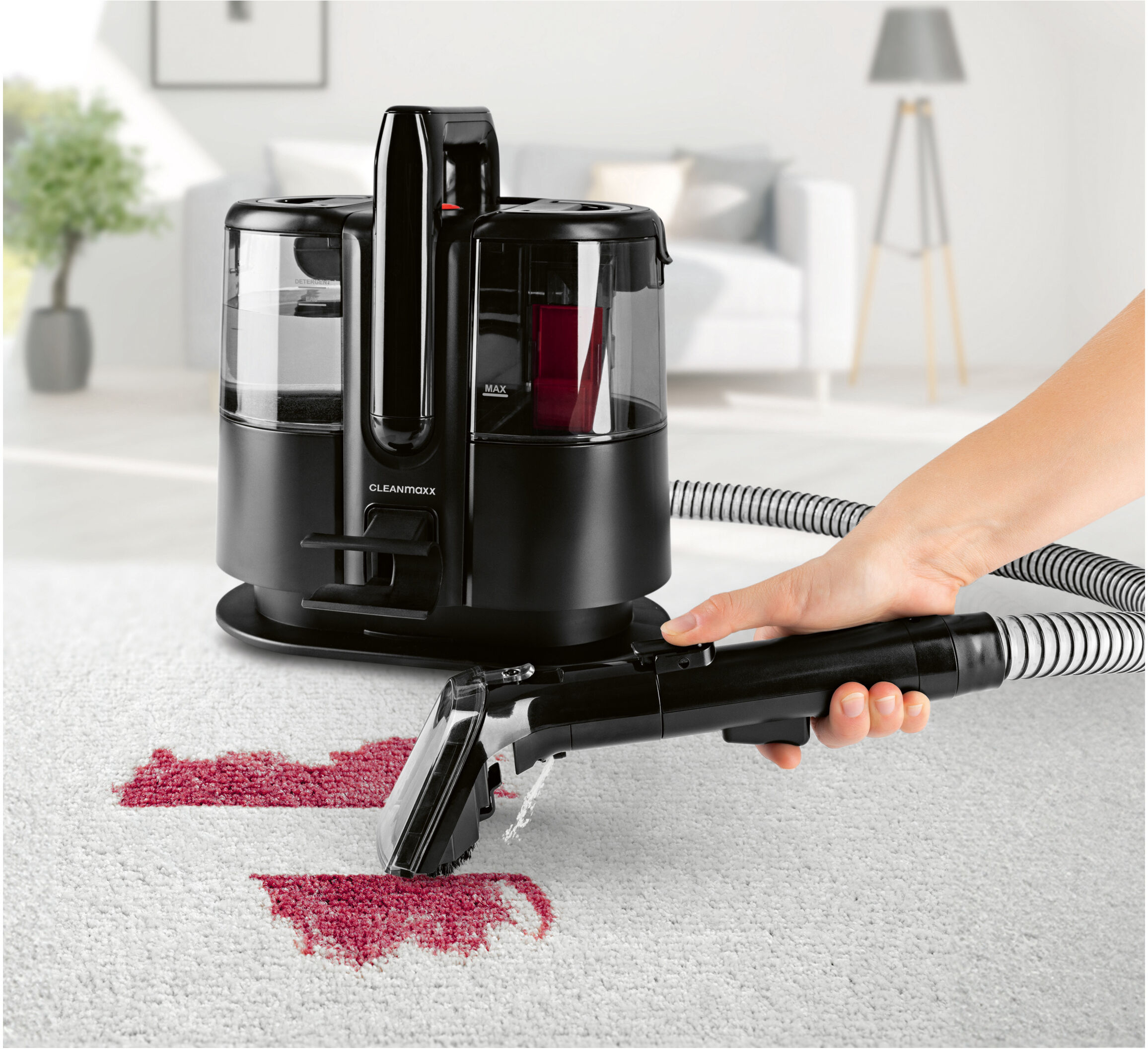 CLEANMAXX Polster- und Teppichreiniger