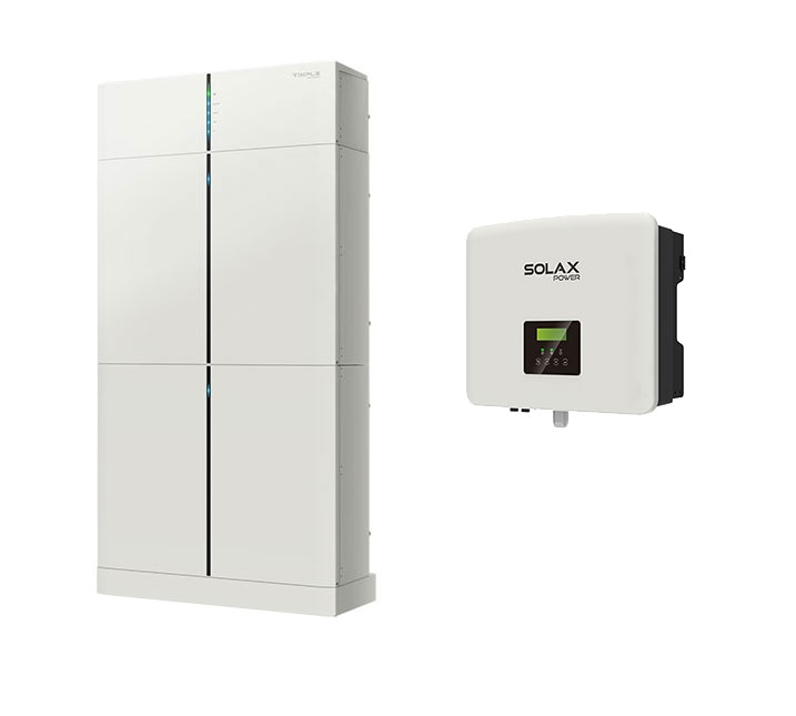 Solax T-BAT H 6.0 V2 + X1-HYBRID-5.0-D G4.1 HIGH VOLTAGE LITHIUM-IONEN-BATTERIESPEICHERSYSTEM