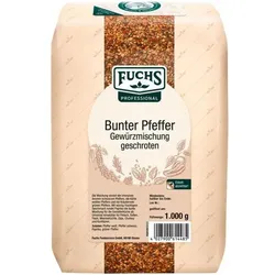 FUCHS Gewürz »Bunter Pfeffer Gewürzmischung gschrottet« 1 kg