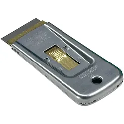 Unger SR20K Glasschaber Sicherheitsschaber mit Klinge 4 cm Drücker nach vorne - einsatzbereit
