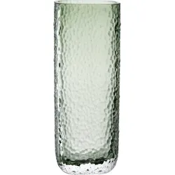 Vase MARTELLO (LBH 8x10x26,50 cm) - grün - LBH 8x10x26,50 cm